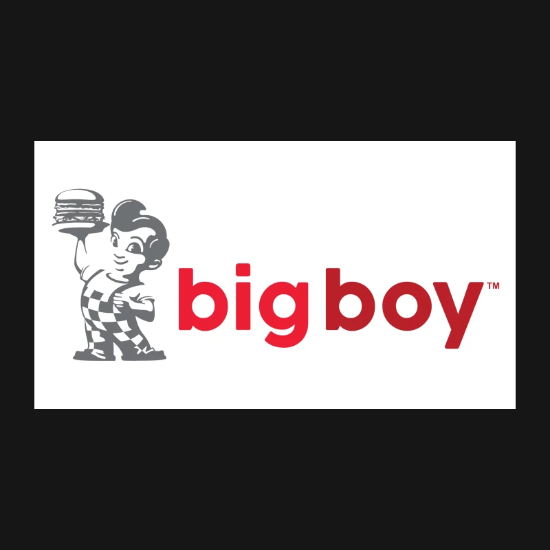 Iconic Big Boy Restaurant Logo Desk Mat