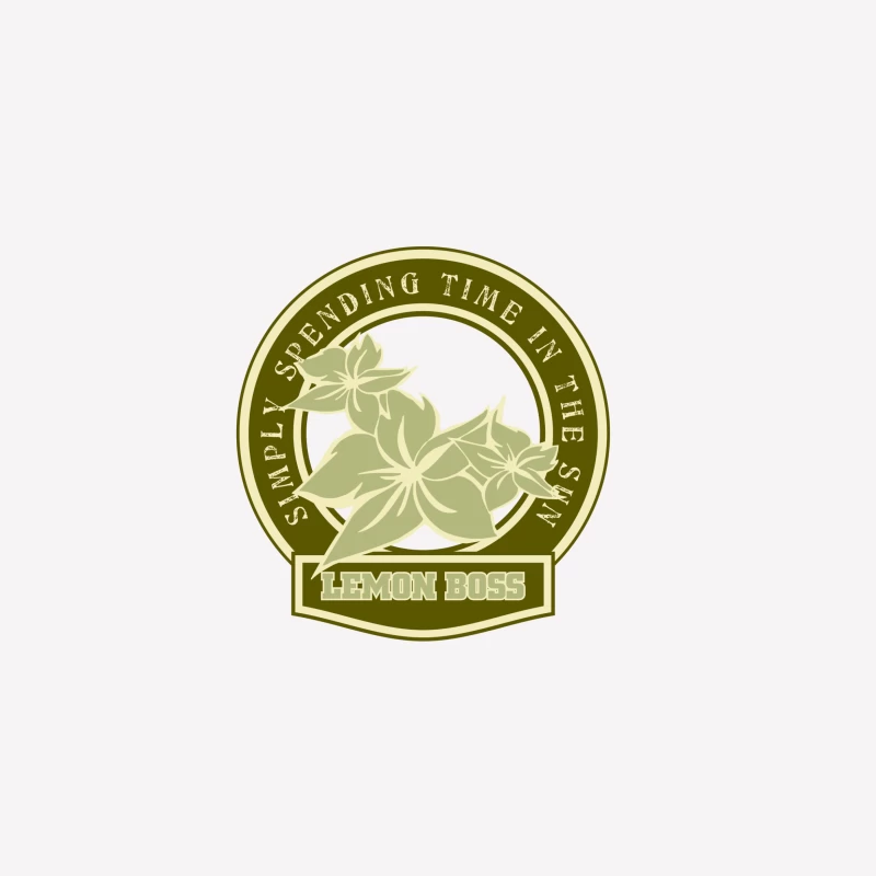 Logo Citron Boss - Soleil et Nature Femme T-Shirt