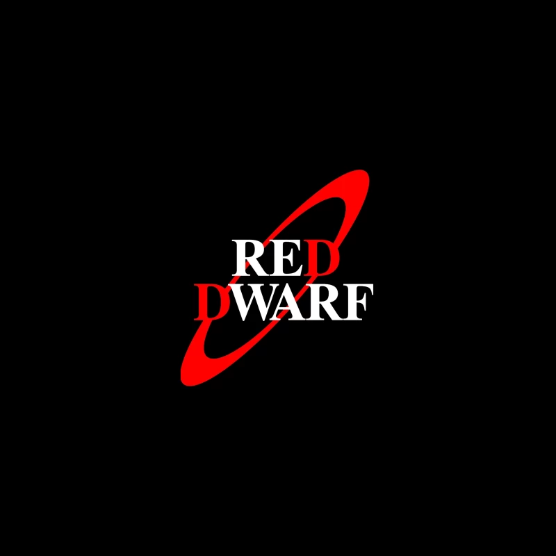 Red Dwarf Science Fiction TV Series Logo Desk Mat