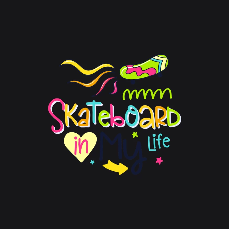 Skateboard dans ma vie Homme Sweat à capuche