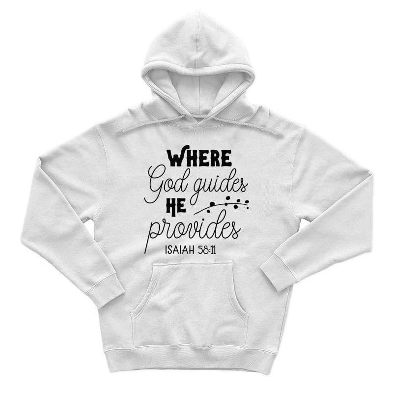 Citation Inspirante de la Bible Homme Sweat à capuche