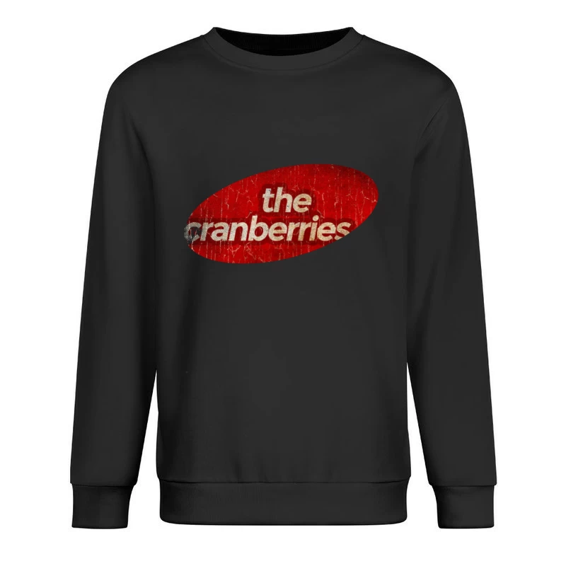 The Cranberries Vintage Band Logo in Red Male Pullover Sweatshirt