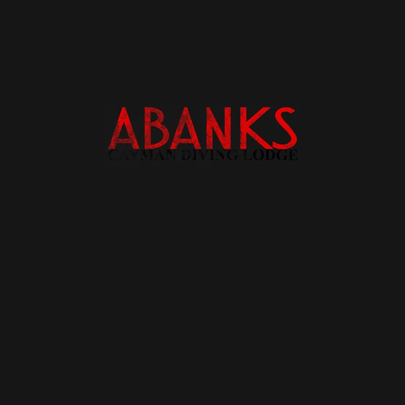 Abanks Cayman Diving Lodge, distressed Desk Mat