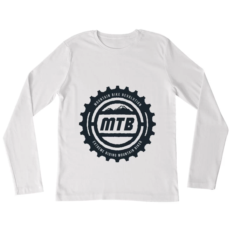 Révolution VTT Extrême Femme Manches Longues T-Shirt