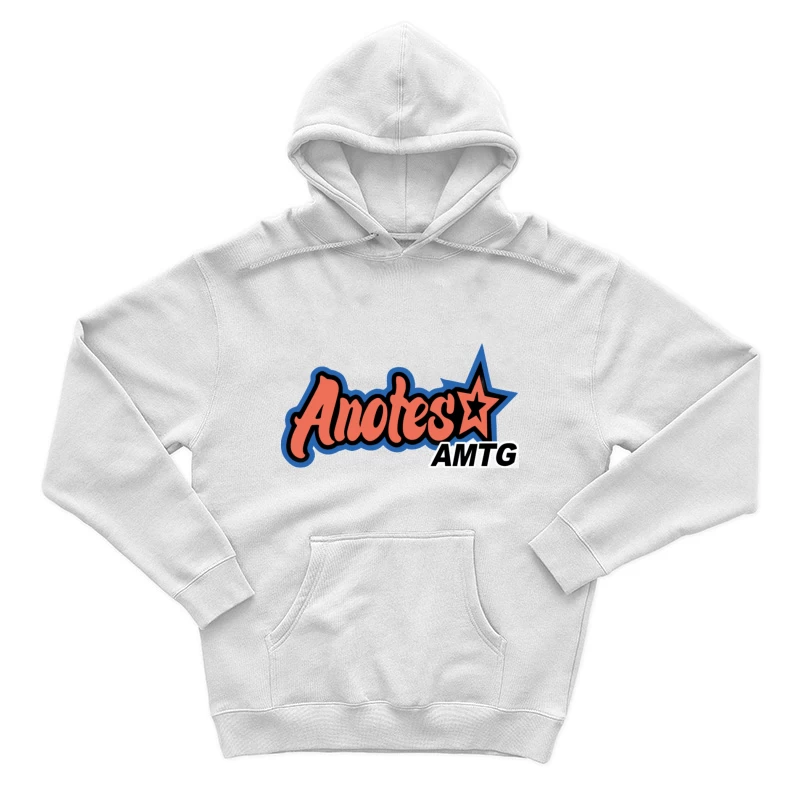 Anotes Logo Design mit Stern Herren Pullover Hoodie