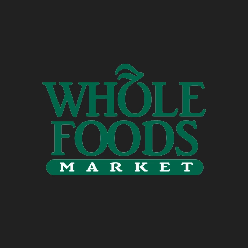 Whole Foods Market Green Corporate Logo Bucket Hat