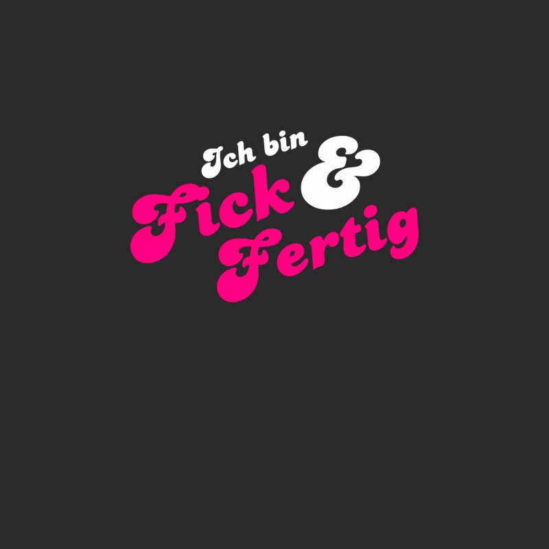 Ich Bin Fick Und Fertig Baseball Cap