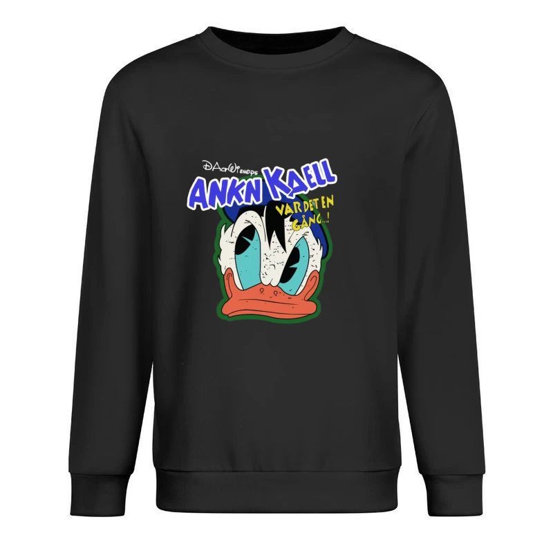 Donald Duck Comic Kunst Herren Pullover Sweatshirt