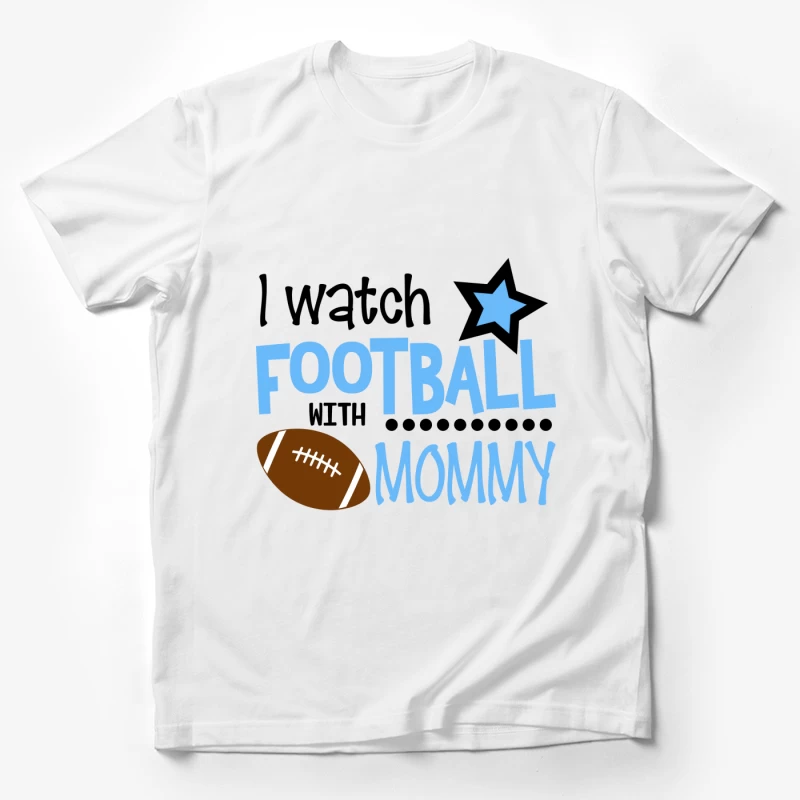 Regarder le football avec maman Homme T-Shirt