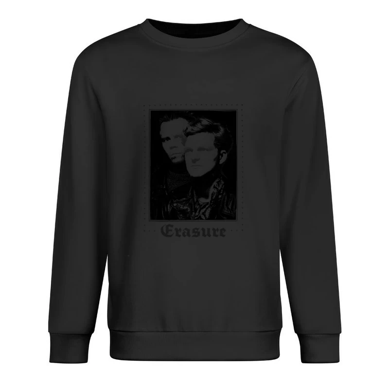 Erasure ------ 80s Retro Design Male Pullover Sweatshirt