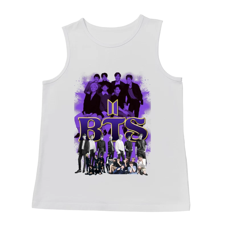 BTS - Iconic K-Pop Boy Band Compilation Male Tank Top