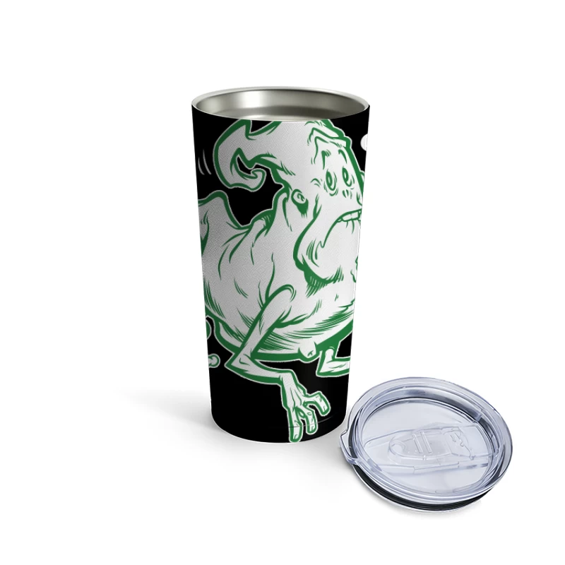 Funny Cartoon Ghost Character Travel Mug