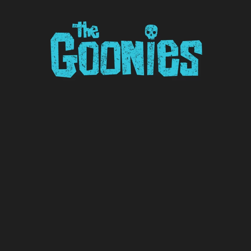 The Goonies: Iconic Blue 1980s Adventure Film Logo Male Tank Top