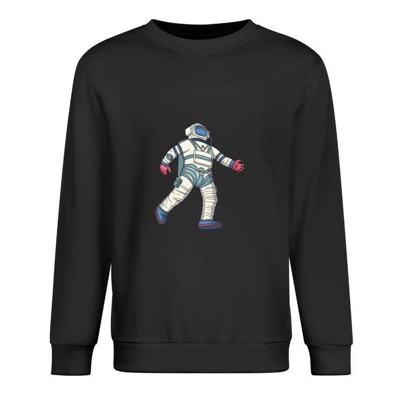 Astronaut im Raumanzug Herren Pullover Sweatshirt