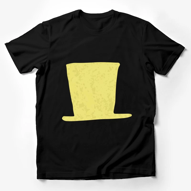 Chapeau haut de forme jaune Homme T-Shirt