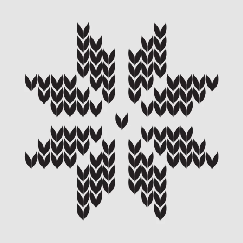 Motif Symétrique en Chevrons Homme Sweat à capuche