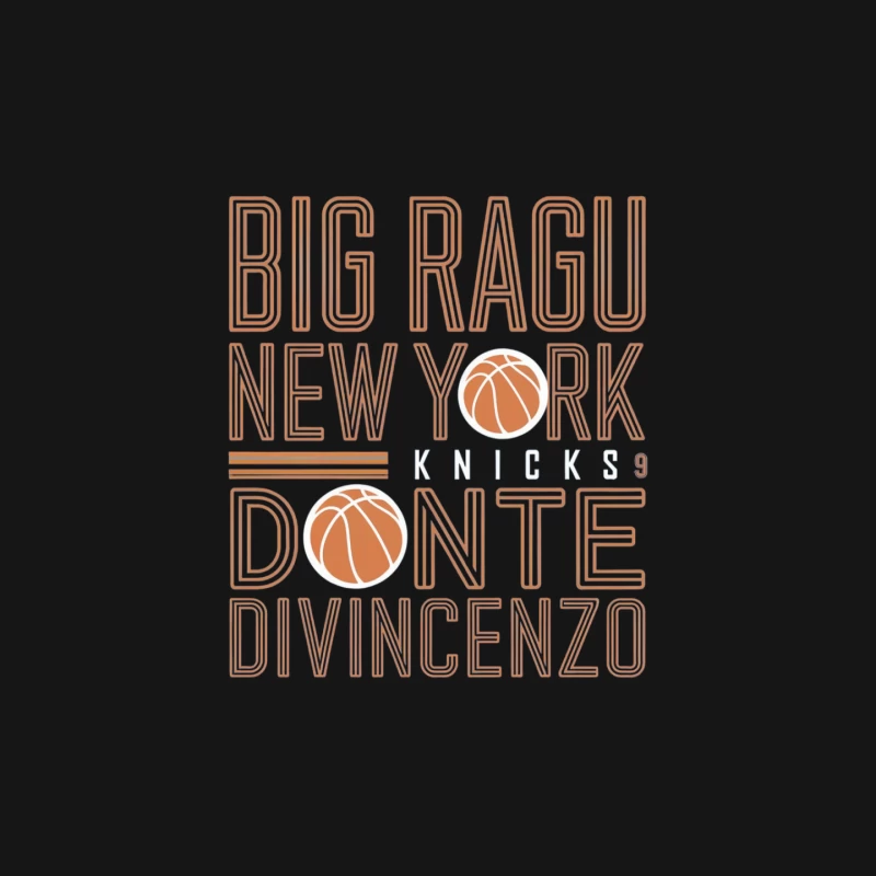 New York Basketball Typography Design Mouse Pad