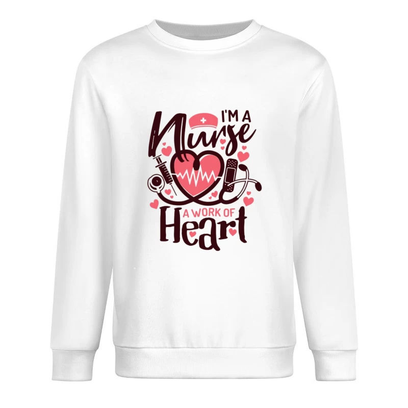 Infirmière au grand cœur Homme Sweat-shirt à enfiler