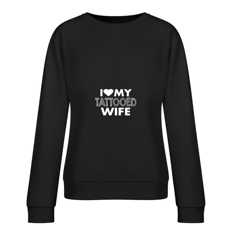 T-shirt pour amoureux des tatouages Femme Sweat-shirt à enfiler