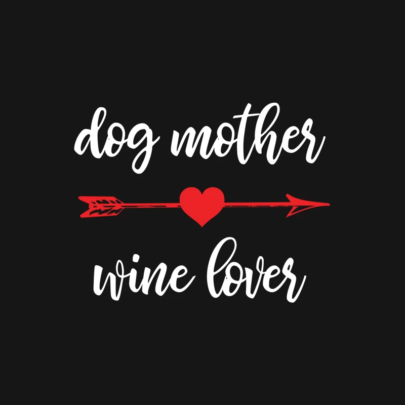 Amour des chiens et du vin Femme T-Shirt
