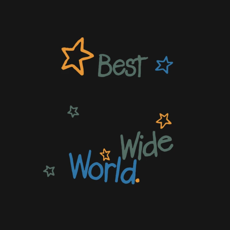 Beste Welt voller Sterne Herren Langarm T-Shirt
