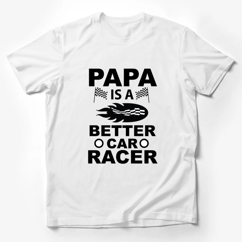 Papa est un meilleur pilote de course Homme T-Shirt
