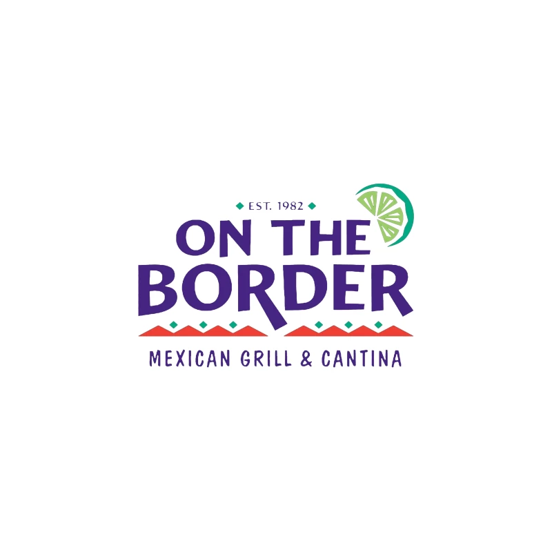 On The Border Mexican Grill & Cantina Restaurant Logo Coffee Mug