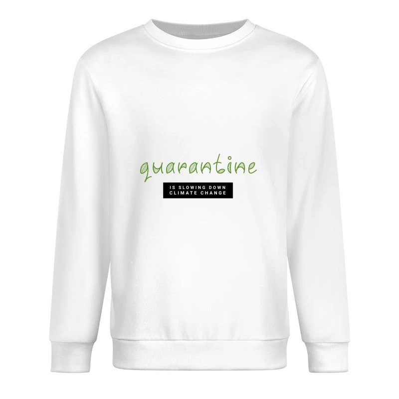 Motif de quarantaine végétal Homme Sweat-shirt à enfiler