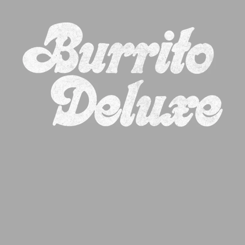 Burrito Deluxe  Retro Faded Style Design Female Pullover Hoodie