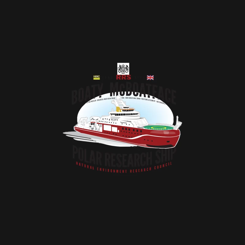 Boaty McBoatface Desk Mat