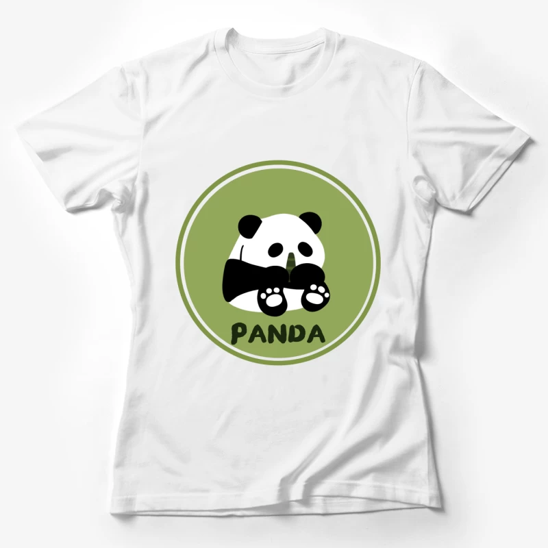 Niedlicher Panda-Design Damen T-Shirt