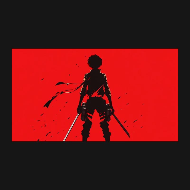 Attack on Titan Back Desk Mat