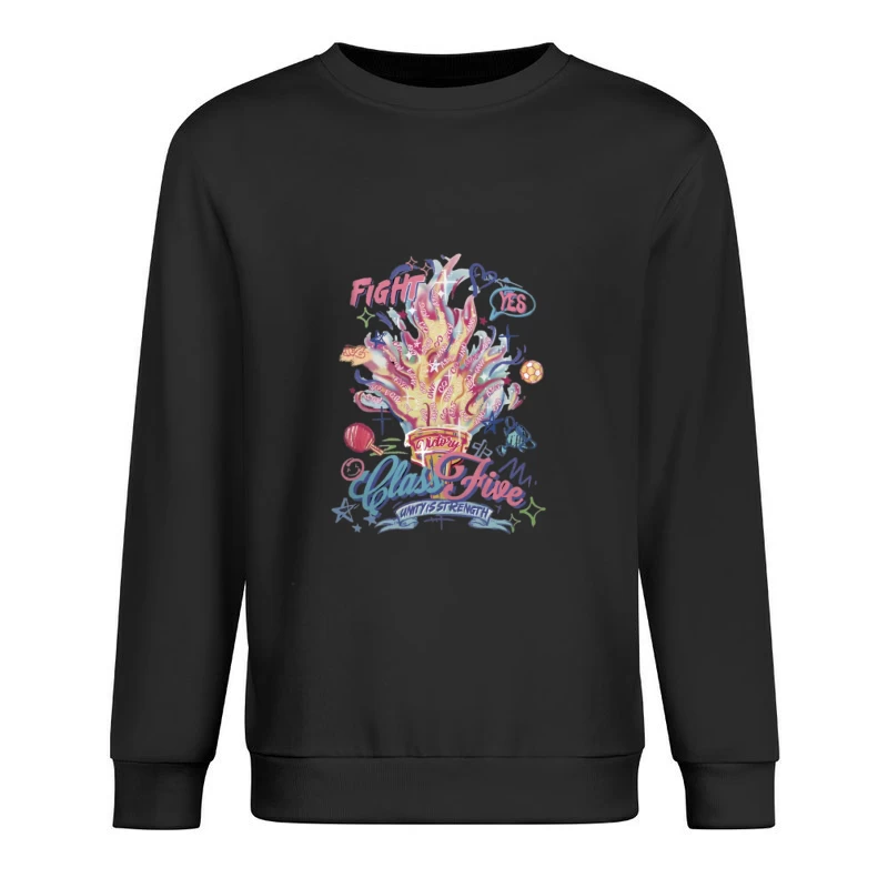 Spirito combattivo della classe Cinque Felpa pullover Uomo