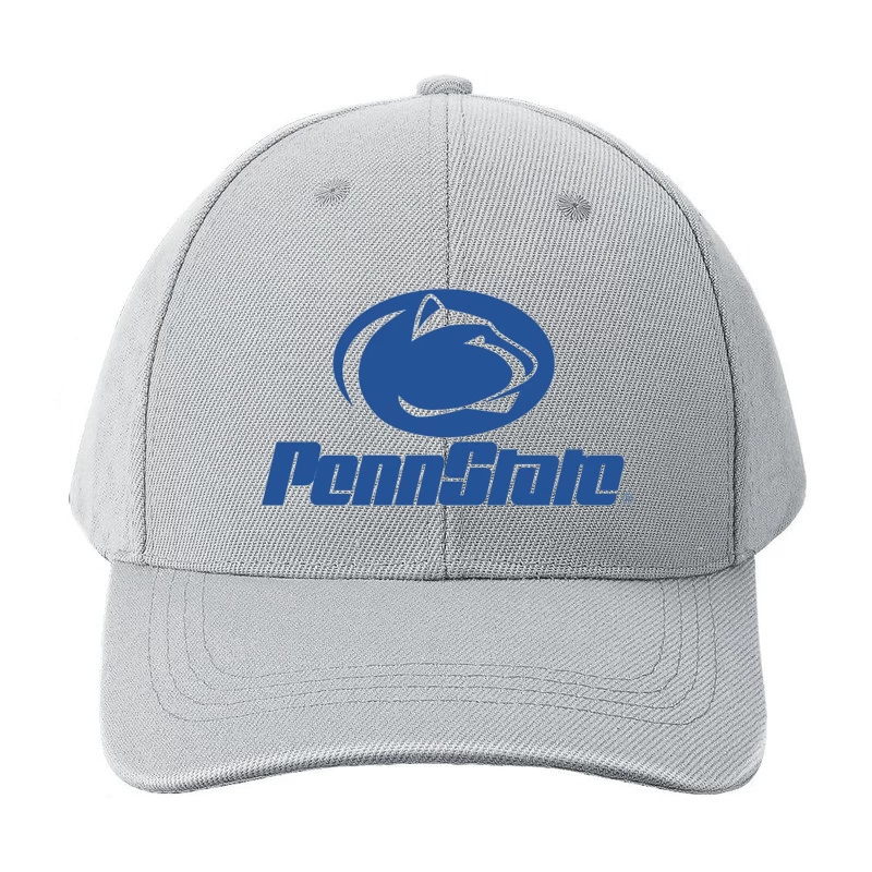 Penn State Nittany Lions Athletic Logo in Blue and White Baseball Cap