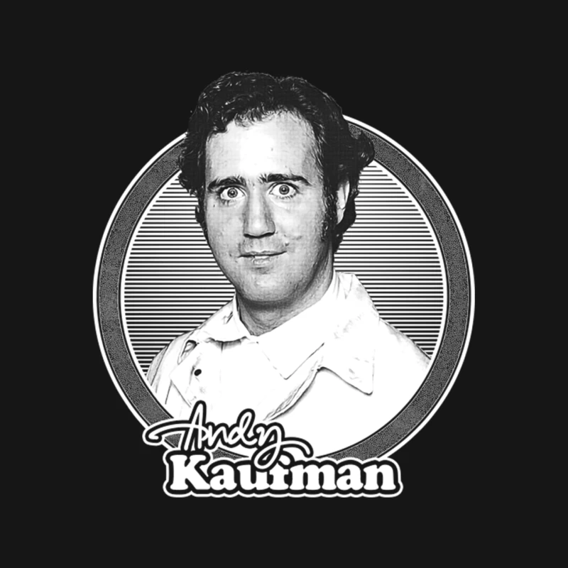 Andy Kaufman  Retro Fan Aesthetic Design Mouse Pad