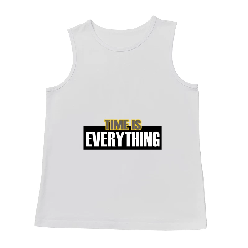 Time and Importance Male Tank Top