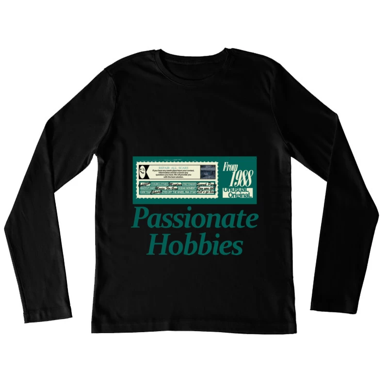 Ungewöhnliche Originale von 1988 Damen Langarm T-Shirt