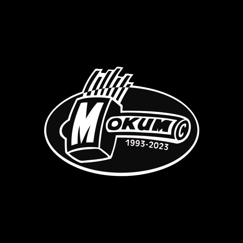 Mokum 30th Anniversary Logo (1993-2023) Throw Pillow