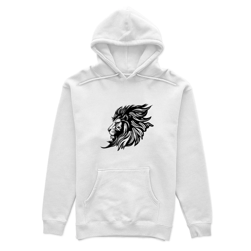 Löwenkunst Silhouette Damen Pullover Hoodie