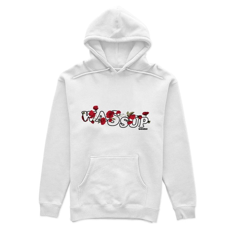 Rote Rosen und Begrüßung Damen Pullover Hoodie