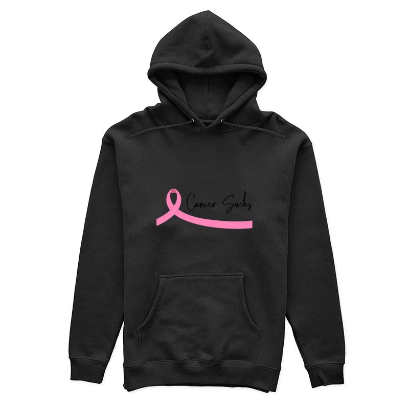 Ruban rose contre le cancer Femme Sweat à capuche
