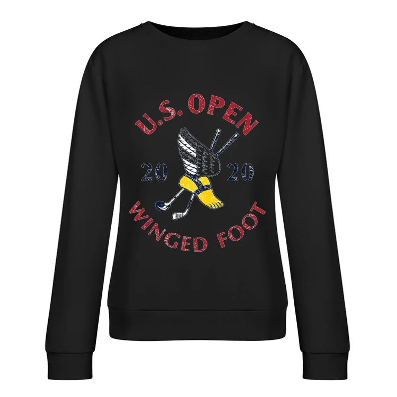 2020 US Open Golf Championship at Winged Foot Logo Design Female Pullover Sweatshirt