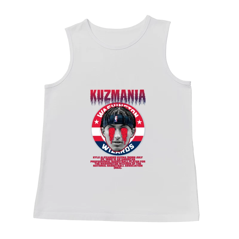 Kuzmania - Kyle Kuzma Artwork Male Tank Top