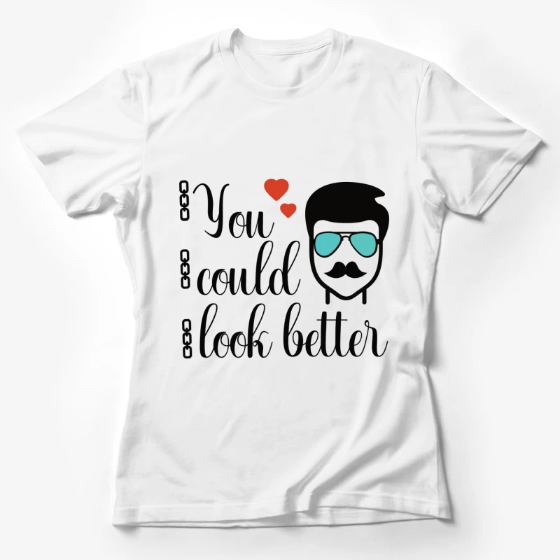 Design élégant de mode rétro Femme T-Shirt