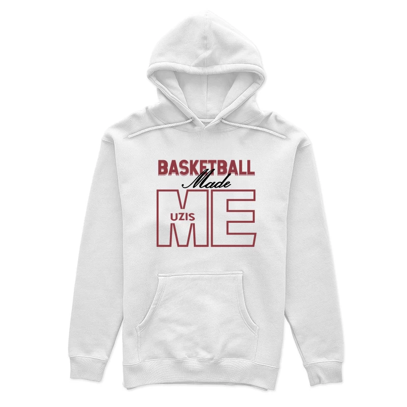 Basketball Me Uzis Design Damen Pullover Hoodie