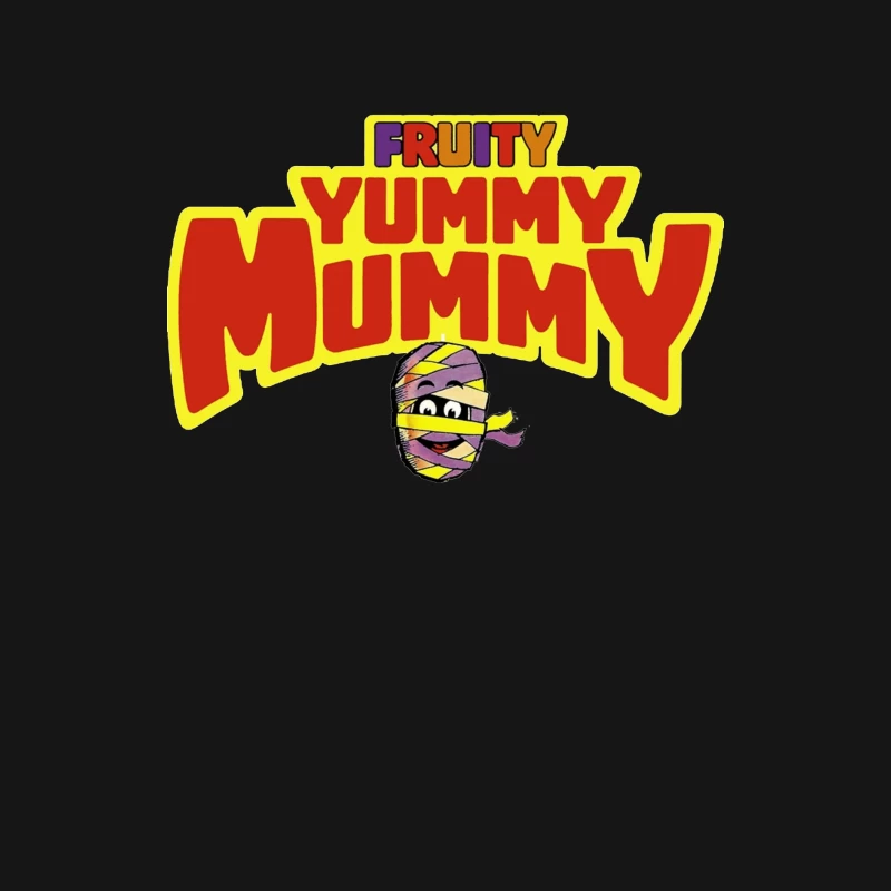 Fruity Yummy Mummy Cartoon Character Logo Female Long Sleeve T-Shirt