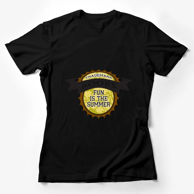 Été amusant avec design KOORS Femme T-Shirt