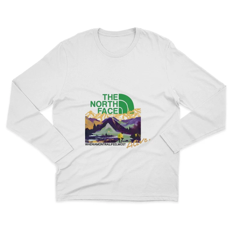 Exploration de la nature avec The North Face Homme Manches Longues T-Shirt