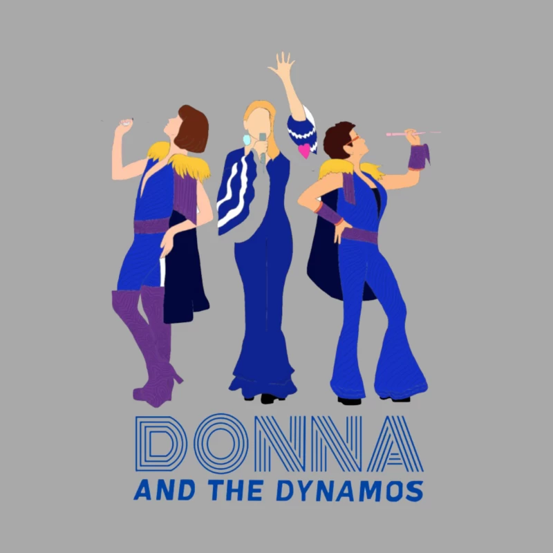 Donna and the Dynamos Male Pullover Hoodie