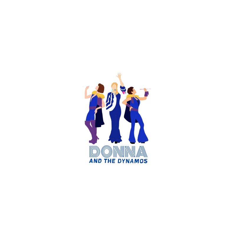 Donna and the Dynamos Desk Mat